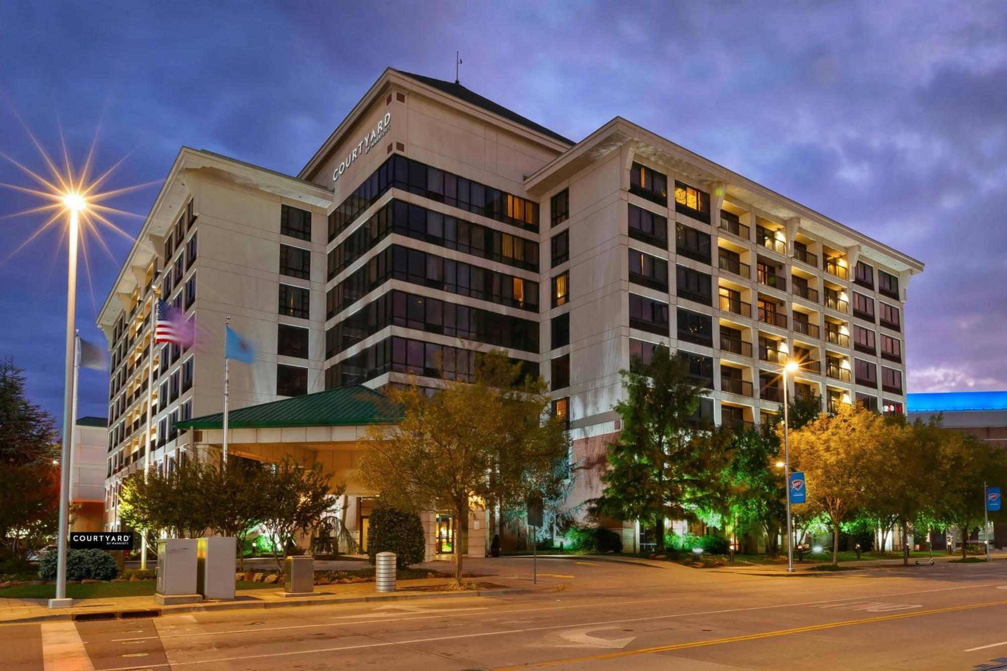 Courtyard By Marriott Oklahoma City Downtown Buitenkant foto